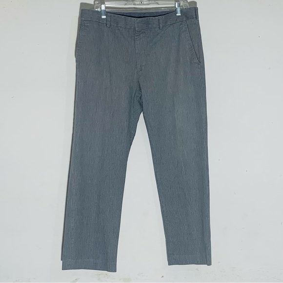 Other - Express Men's Gray Striped Dress Pants SZ 36/30